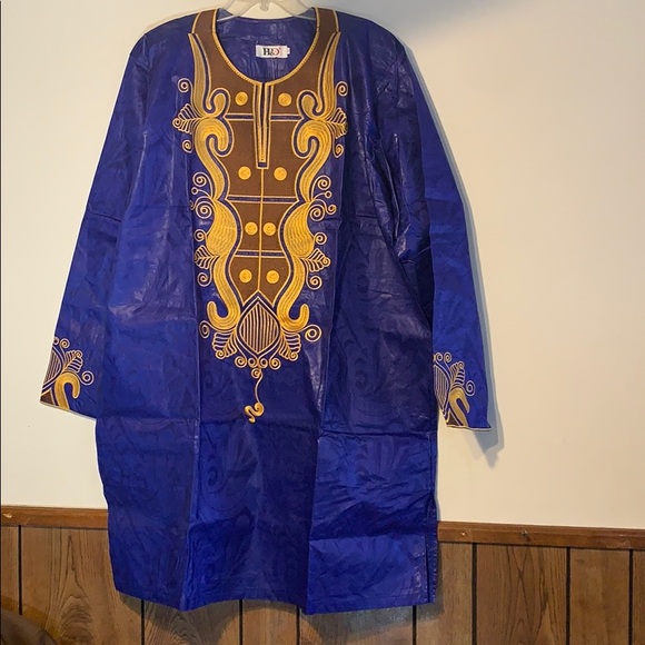 African Dashiki 2 pcs Set - Picture 1 of 7